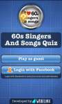 60s Singers and Songs Quiz free screenshot 1/6