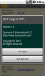 Best Songs of 2011 - Free screenshot 6/6