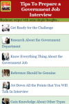 Tips To Prepare a Government Job Interview V1 screenshot 2/3