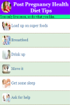 Post Pregnancy Health Diet Tips screenshot 2/3