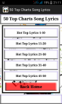 Top Charts Song Lyrics screenshot 2/5
