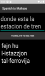 Language Translator Spanish to Maltese   screenshot 4/4
