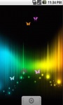 Colorful Butterfly Abstract Live Wallpaper screenshot 2/5