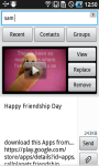 Friendship Video SMS screenshot 4/6
