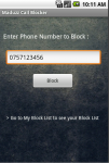 Maduzz Call Blocker screenshot 2/3