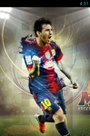 Lionel Messi Live Wallpaper Android screenshot 1/5