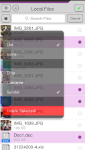 yooSEND transfer send share files photos or videos screenshot 2/6