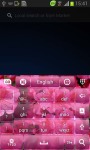 Pink Flowers Keyboard screenshot 3/6