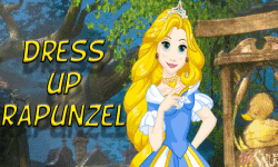 Dress up princess Rapunzel for a walk screenshot 1/4