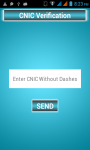 CNIC Verification Through SMS  screenshot 2/3