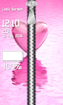 Zipper Lock Screen Valentine screenshot 4/6