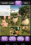 Shaun the sheep puzzle game screenshot 4/6