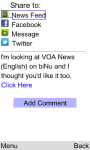 VOA News for Java Phones screenshot 6/6