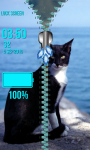 Cats Zipper Lock Screen screenshot 6/6