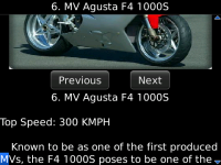 Fastest Motorbikes in 2012 screenshot 2/2
