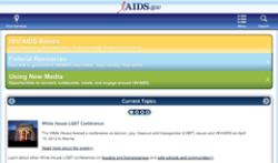 AIDSgov US Department of Health and Human Services screenshot 1/1