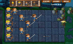 Karate Kids vs Zombies Free screenshot 3/3