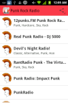 Punk Rock Radio screenshot 1/4