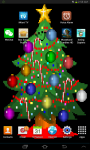 Pixel Chrismas Tree Animated Live Wallpaper screenshot 1/4