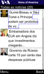 VOA Portuguese for Java Phones screenshot 5/6