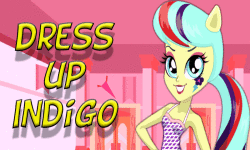 Dress up Indigo pony screenshot 1/4