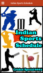 Indian Sports Schedule screenshot 1/4