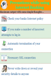 Precautions while using Internet Banking screenshot 2/3
