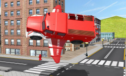 Flying Firetruck City Pilot 3D screenshot 3/4