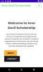 Aron Govil Scholarship screenshot 1/4