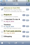 Task PRO (To-do & Projects) screenshot 1/1