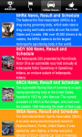 Car Race News Center - Standing Schedule Results screenshot 3/3