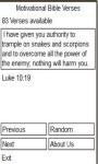 Motivational Bible Verses screenshot 1/1