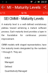 Learn SEI CMMI screenshot 4/6