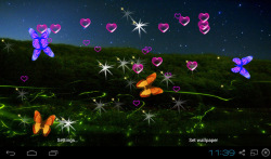 3D Firefly Live Wallpapers screenshot 1/4