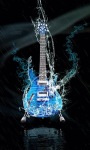 Blue Guitar Live Wallpaper screenshot 1/3