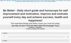 Be Better - Daily horoscope and self improvement screenshot 1/6