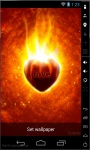 Heart In Love Live Wallpaper screenshot 2/2