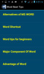 Word Best Tips screenshot 3/3