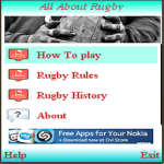 Rugby Game screenshot 2/2