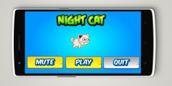Night cat -Game cat for kids screenshot 1/5