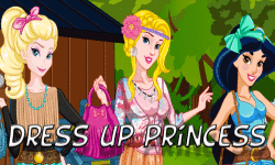 Dress up Princess team screenshot 1/4