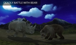 Angry Wild Rhino Attack 3D screenshot 2/4