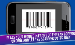 Free QR and Bar code scanner reader screenshot 2/3