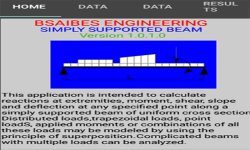 SIMPLY SUPPORTED BEAM FOR ANY LOAD screenshot 1/6