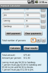 The Payback Calculator screenshot 2/3
