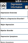 NIH: Depression Information screenshot 1/1