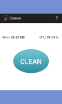 Cleaner - clear RAM and cache screenshot 1/4