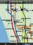 CrossWalk 2009: NYC cross-street finder, subway map & guide screenshot 1/1
