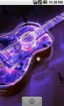 Neon Light Guitar Live Wallpaper  screenshot 2/5