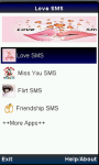 Hot Love SMS  screenshot 1/1